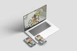 Laptop And Phone Mockup