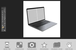 Laptop Cartoon E-commerce