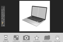 Laptop Cartoon Interface
