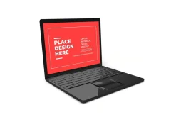 Laptop Computer Mockup Template Set
