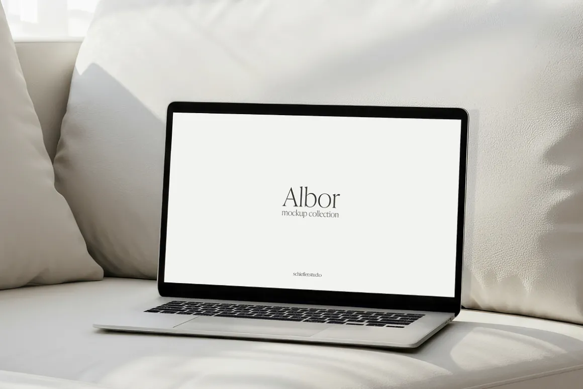 Laptop Mockup | Minimalist MacBook