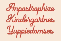 Laqula - Rough Script Font