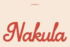 Laqula - Rough Script Font