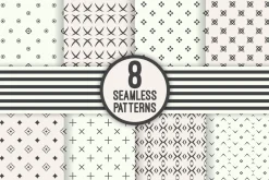 Сlassical seamless patterns set