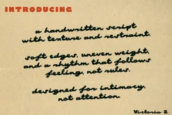 Late Cinema Soft Handwritten Script