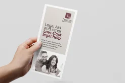 Law Firm DL Card Template