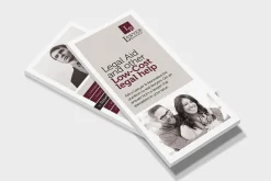 Law Firm DL Card Template