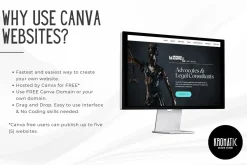 Law Firm Canva Website Template