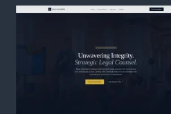 Law Firm Landing Page