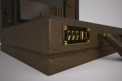 Leather Attaché Briefcase [Rigged]