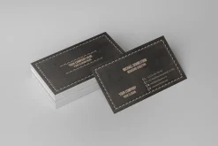 Leather Business Card