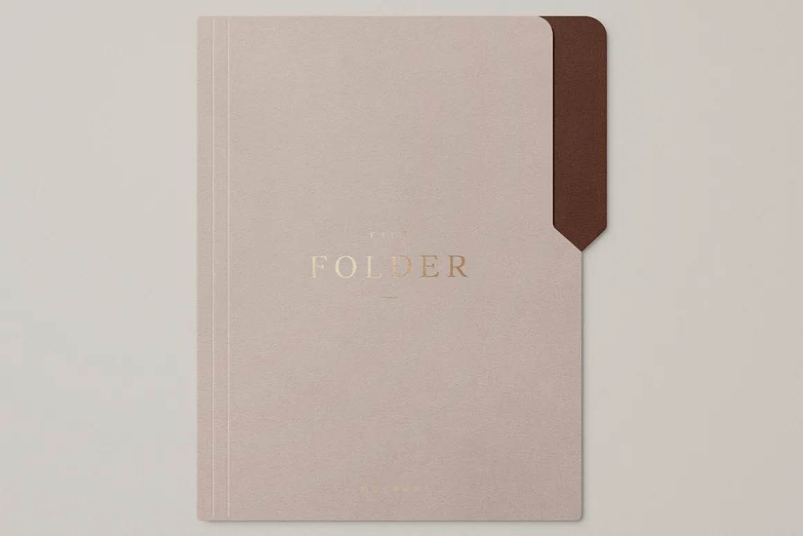 Leather Stationery Mockup Bundle