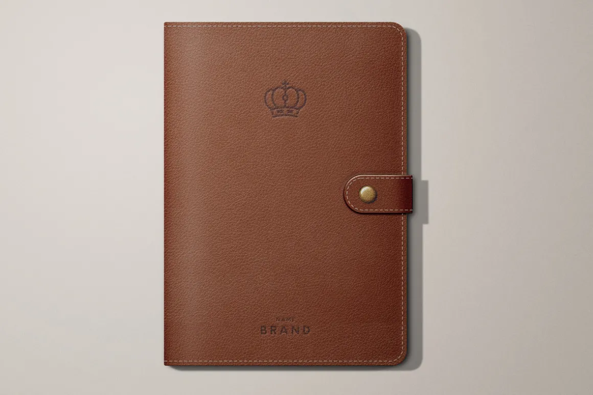 Leather Stationery Mockup Bundle