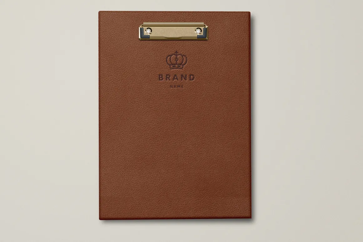 Leather Stationery Mockup Bundle