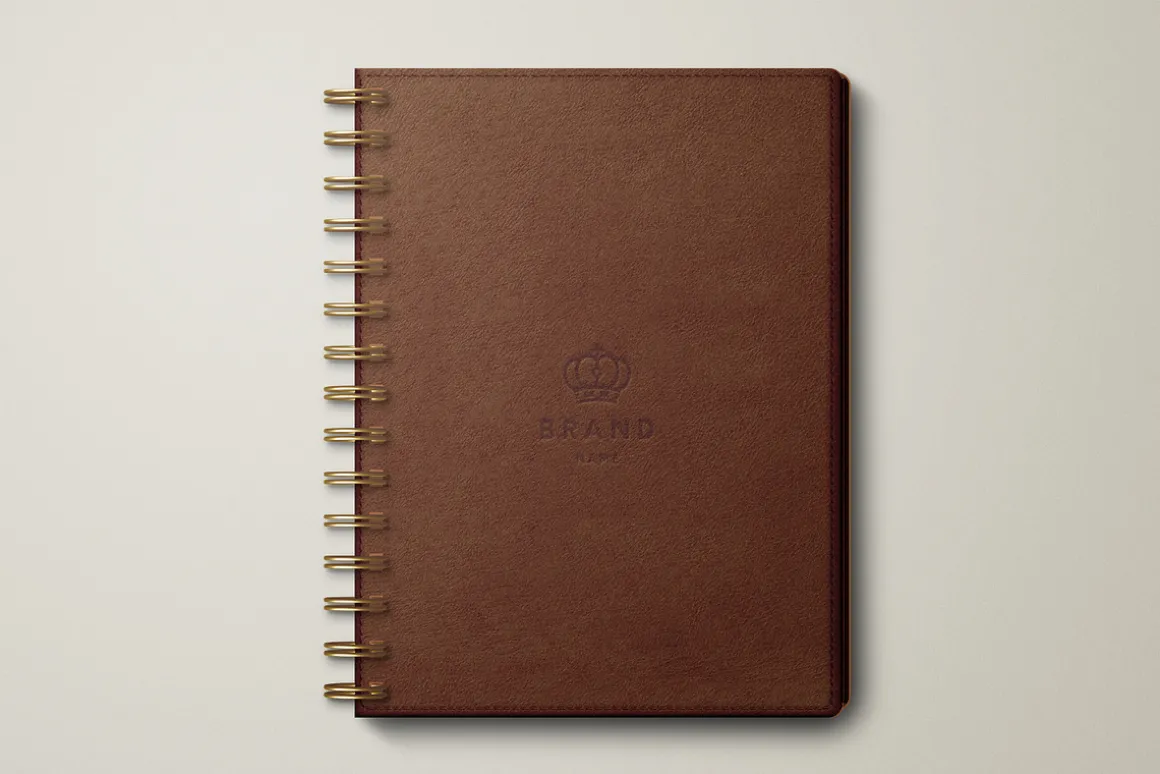 Leather Stationery Mockup Bundle