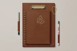 Leather Stationery Mockup Bundle