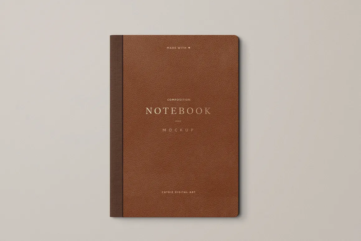 Leather Stationery Mockup Bundle