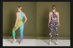 Leggings and Tank-Top Mock-Up Set