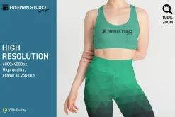 Leggings and Tank-Top Mock-Up Set