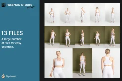 Leggings and Tank-Top Mock-Up Set