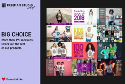 Leggings and T-Shirt Mock-Up Set