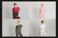 Leggings and T-Shirt Mock-Up Set