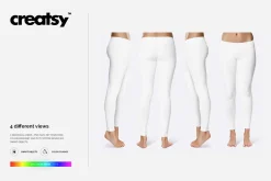Leggings Long Mockup Set