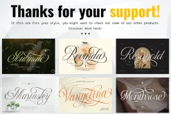 Le Maire - Modern Cursive Script