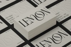LEMON - Business Card Mockup 2.0