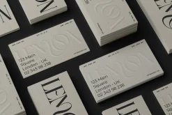 LEMON - Business Card Mockup 2.0