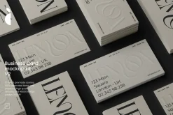 LEMON - Business Card Mockup 2.0