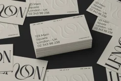 LEMON - Business Card Mockup 2.0