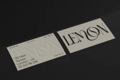 LEMON - Business Card Mockup 2.0