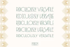 Lempicka Font Duo & Vector Ornaments