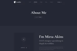 Lendex - Personal Portfolio Template