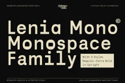 Lenia Mono | Intro 50% OFF