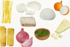Let's Cook Watercolor Clipart