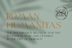 Letterature ligature serif font