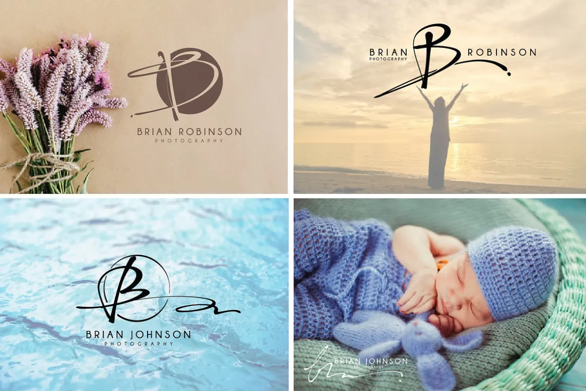 168 LETTER B SIGNATURE monogram logo