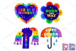 LGBTQ Pride Labels Collection