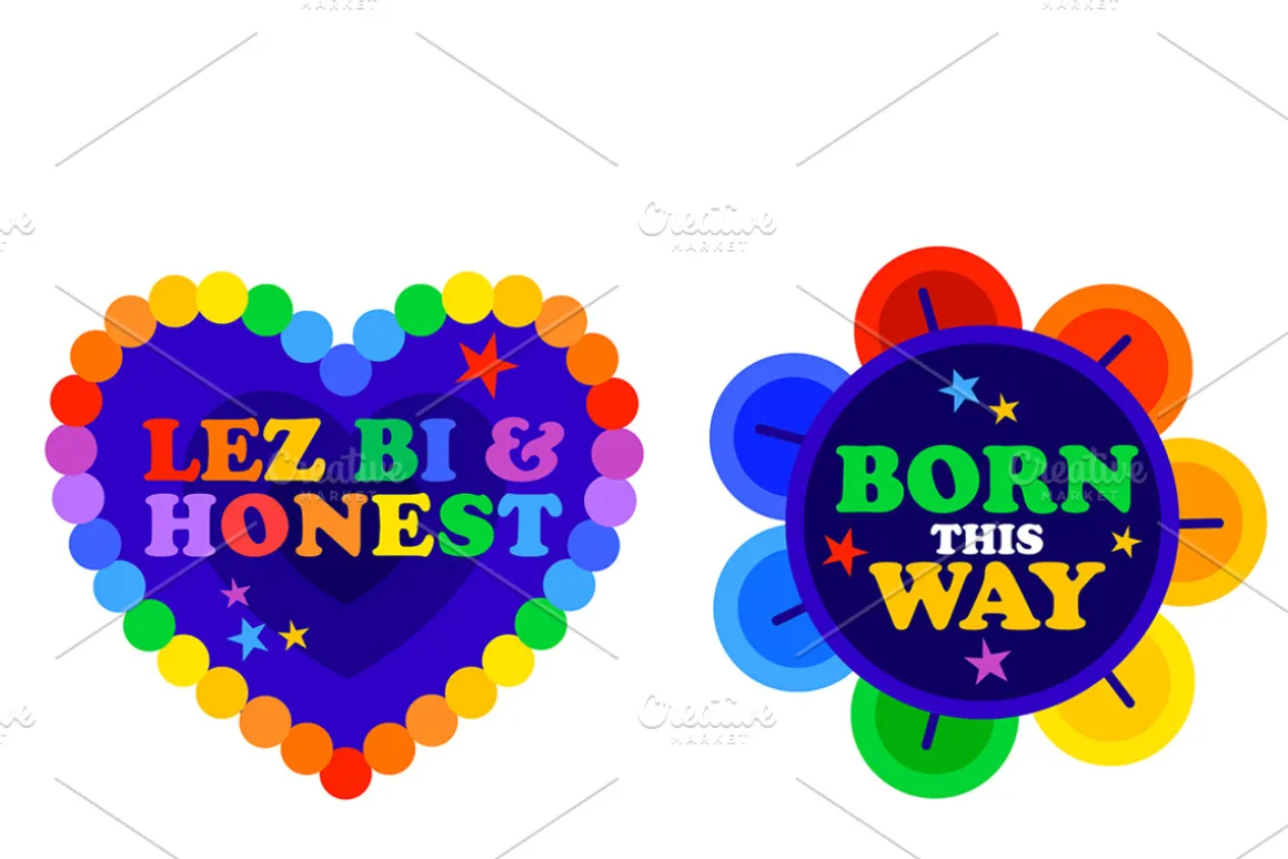 LGBTQ Pride Labels Collection
