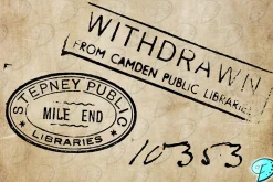 Library Book Digital Stamps PNG SVG