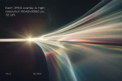 Light Leak Lens Flare Overlays Vol.3