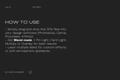 Light Leak Lens Flare Overlays Vol.3
