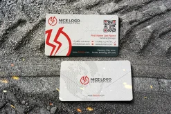 lightning business card
