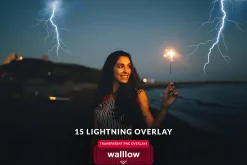 Lightning Transparent PNG overlays