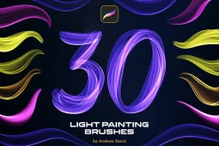 Light Painting Procreate Brushes