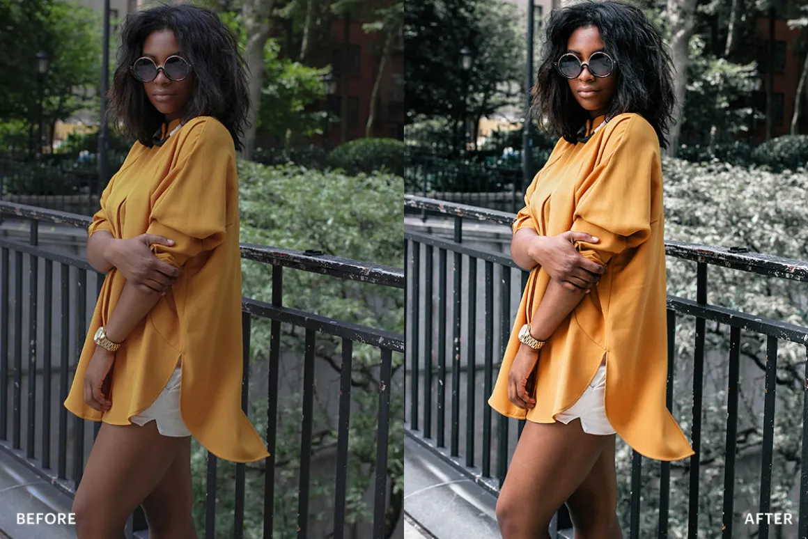 Lightroom Preset-Dark Skin Theme