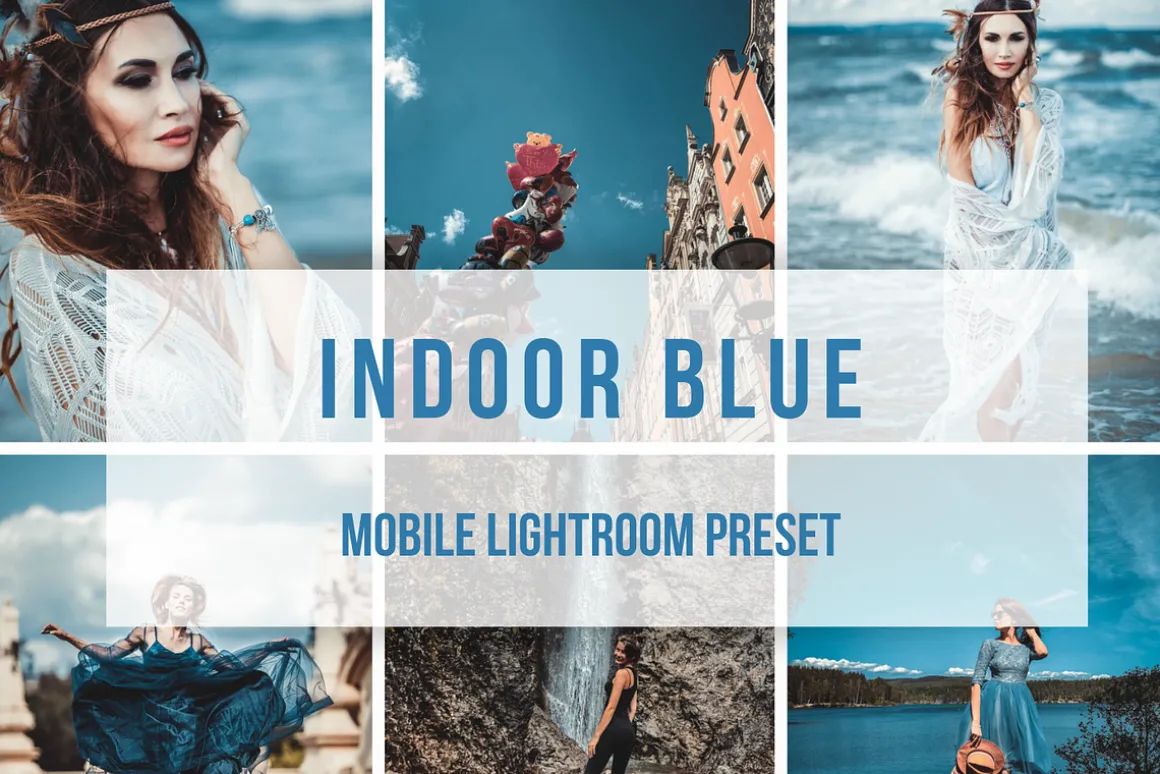 Lightroom Mobile Preset Indoor BLUE
