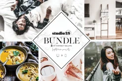 5 Lightroom presets bundle